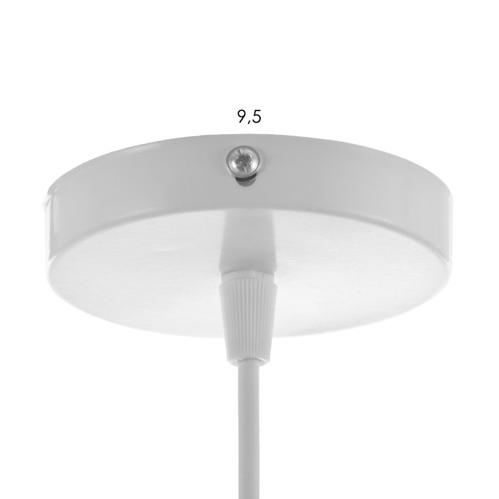 Светильник "Моди" Е27 40Вт белый 24х24х20-100 см