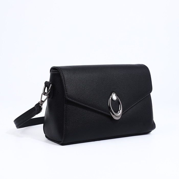 Сумка-мессенджер на молнии, цвет чёрный Сумка-мессенджер на молнии, цвет чёрный