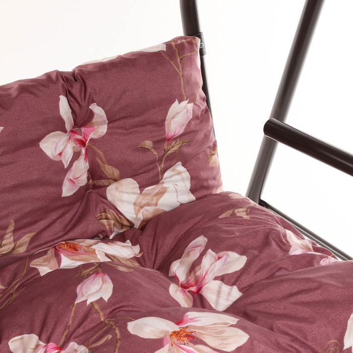 Качели садовые Качели садовые "Муза" 120 х 190 х 150 см, макс. нагрузка 180 кг, красный