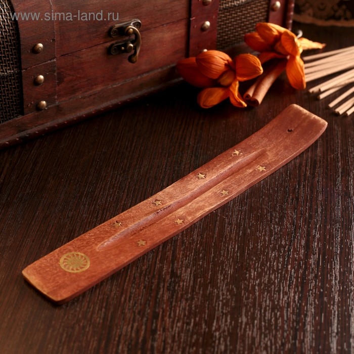 Подставка под благовония Подставка под благовония "Солнце" 26х3,5х1 см