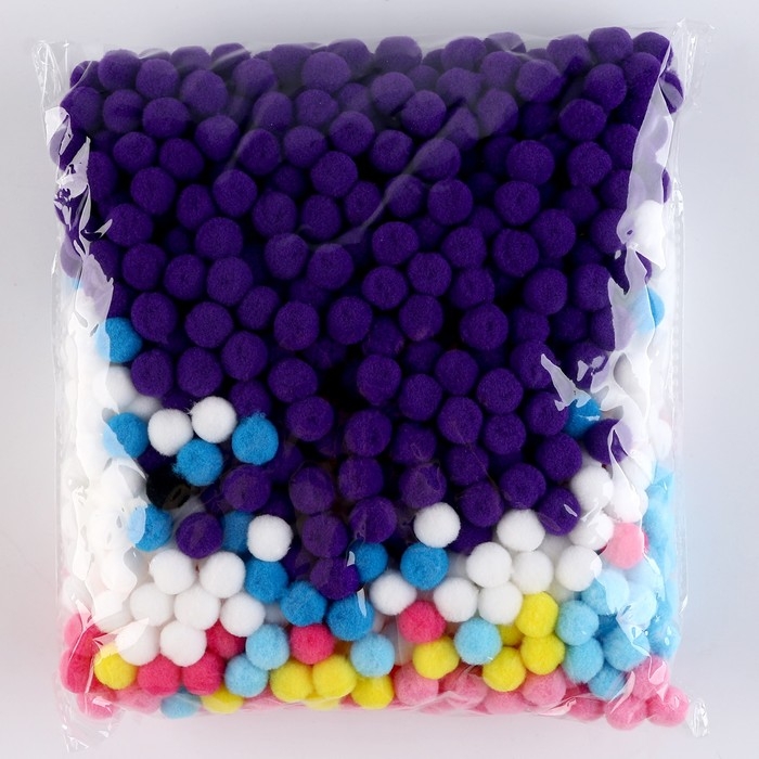 Аппликация помпошками &laquo;Единорог&raquo;, размер &mdash; 20 &times; 20 см, клей 30 мл