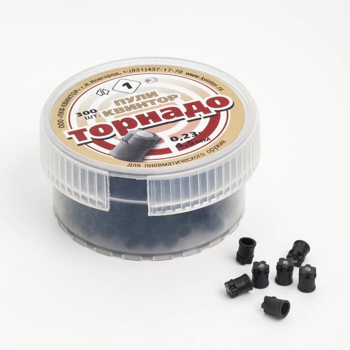 Пули для пневматики Пули для пневматики "Торнадо" кал. 4,5мм, 0,23гр, 300шт
