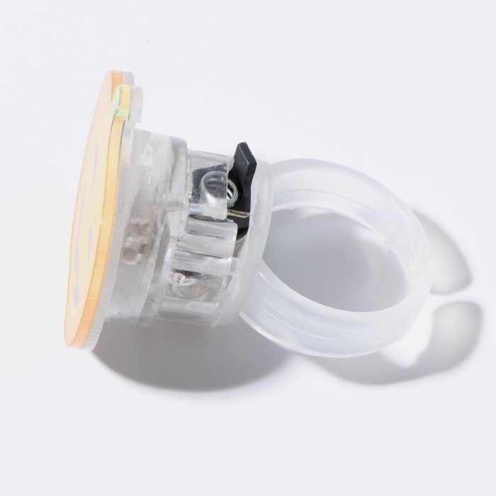 Кольцо детское с огоньком на Хэллоуин, МИКС, безразмерное. Кольцо детское с огоньком на Хэллоуин, МИКС, безразмерное.