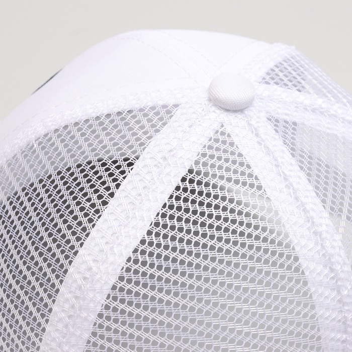 Кепка детская для девочки с сеткой &laquo;Аниме&raquo;, цвет белый, р-р 52-54, 5-7 лет