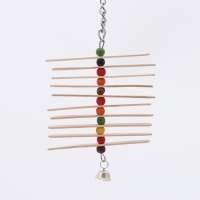 Игрушка для птиц"Вертушка" с колокольчиком 25 х 11 см Игрушка для птиц"Вертушка" с колокольчиком 25 х 11 см