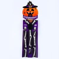 Карнавальные подтяжки &laquo;Скелетошка&raquo;