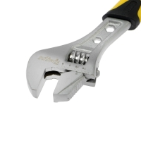 Ключ разводной ТУНДРА, 2 варианта зажима, гайки 3-5-10 мм, 2К рукоятка, 150 мм Ключ разводной ТУНДРА, 2 варианта зажима, гайки 3-5-10 мм, 2К рукоятка, 150 мм