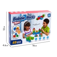 Конструктор-пазл &laquo;Поп ит&raquo;, 2 в 1, 48 деталей