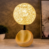 Настольная лампа "Матильда" Е14 40Вт оранжевый 20х20х30см RISALUX Настольная лампа "Матильда" Е14 40Вт оранжевый 20х20х30см RISALUX