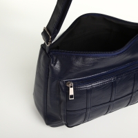 Сумка женская на молнии, цвет синий Сумка женская на молнии, цвет синий