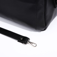 Сумка-саквояж Vita на молнии, цвет чёрный