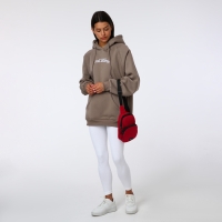 Сумка-слинг на молнии TEXTURA, наружный карман, цвет фуксия Сумка-слинг на молнии TEXTURA, наружный карман, цвет фуксия