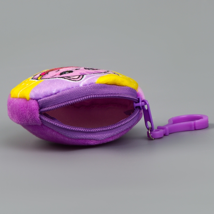 Кошелёк детский для девочки в шоубоксе &laquo;Зверюшки&raquo;, плюш, цвет МИКС