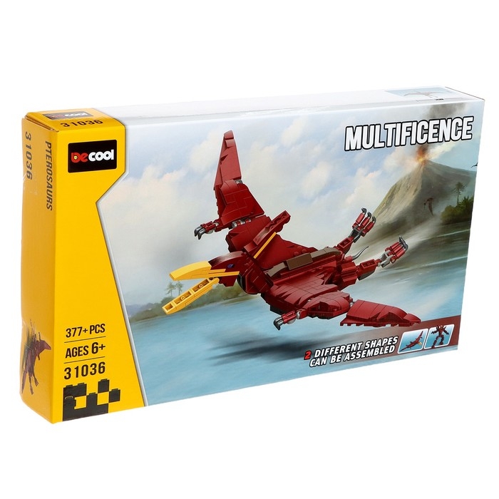 Конструктор Дино &laquo;Птеродактиль&raquo;, 377 деталей