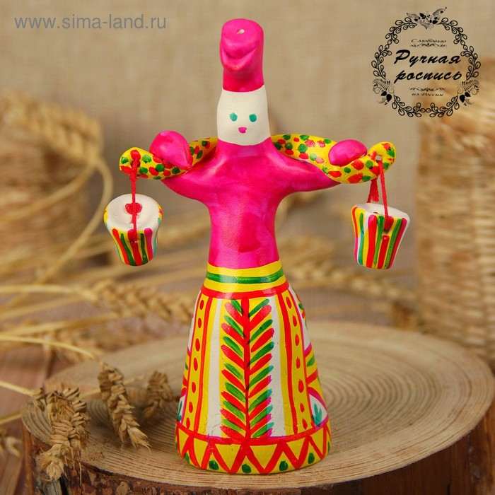 Филимоновская игрушка &laquo;Барыня с коромыслом&raquo;