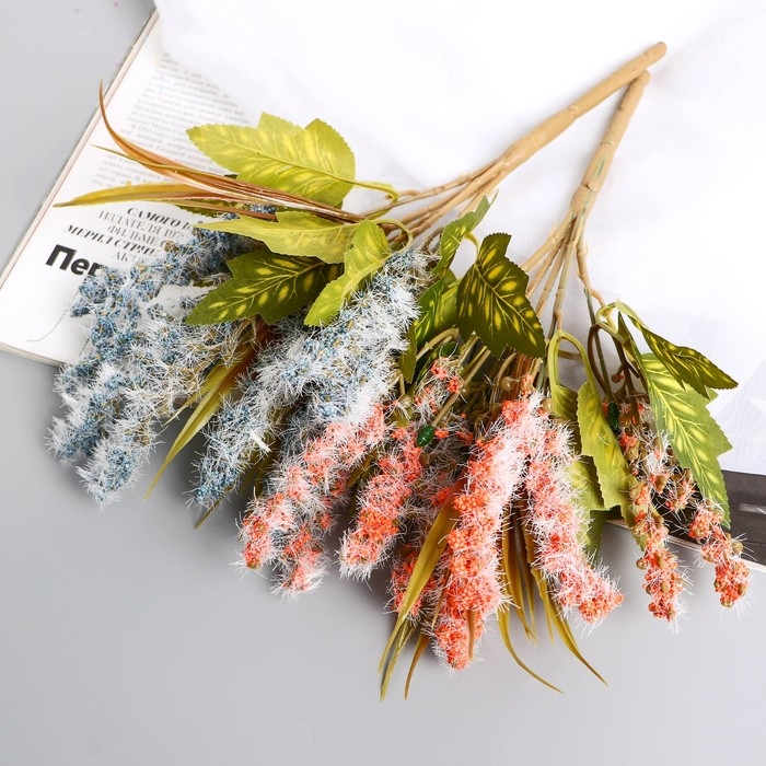 Букет Букет "Пушица акация" 30 см, микс