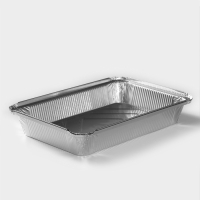 Набор форм из фольги для запекания и выпечки Доляна, 2,1 л, 31,5&times;22&times;5,5 см, 2 шт