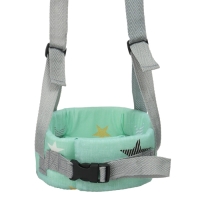 Вожжи детские №1, Мятные звезды, цвет бирюзовый