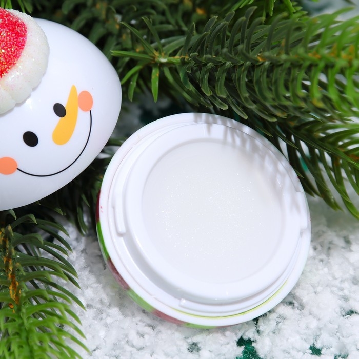 Новый год. Бальзам для губ &laquo;Новогодний снеговик&raquo;, лимитированный