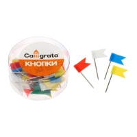 Набор кнопок "Флажки", цветные, в пластиковой упаковке Набор кнопок "Флажки", цветные, в пластиковой упаковке