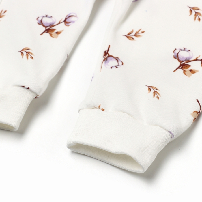 Комбинезон детский с открытыми ножками, цвет белый, рост 74