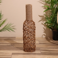 Ваза плетёная, напольная 15х15х60 см Ваза плетёная, напольная 15х15х60 см