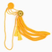 Карнавальный аксельбант &laquo;Солдат на параде&raquo;, золотой