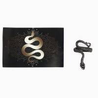 Кольцо с предсказанием новогоднее &laquo;Загадка&raquo;, на Новый год, 8 х 3 см