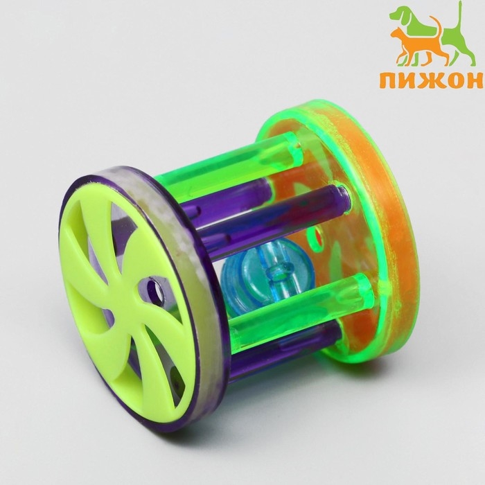 Игрушка для кошек с бубенчиком Игрушка для кошек с бубенчиком "Арена", 4 см, микс цветов