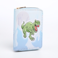 Кошелёк детский на молнии «Выбражулька», цвет голубой Кошелёк детский на молнии «Выбражулька», цвет голубой