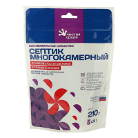 Биоактиваторы для септиков "Септик многокамерный", дой-пакет, 210 гр Биоактиваторы для септиков "Септик многокамерный", дой-пакет, 210 гр