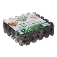 Мягкий пол универсальный, 33 &times; 33 см, цвет серый