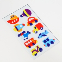 Наклейки из фетра &laquo;Транспорт&raquo;, 11 х 18,5 см, 10 шт