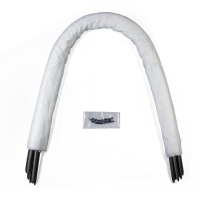 Парник прошитый, длина 3 м, 4 дуги из пластика, дуга L = 2 м, d = 20 мм, спанбонд 35 г/м&sup2;, &laquo;Ленивый&raquo;