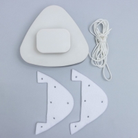 Магнитная щетка для мытья окон с двух сторон Raccoon &laquo;Модерн&raquo;, треугольная, на стекло 3-10 мм