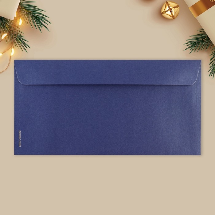 Набор подарочных конвертов &laquo;С Новым годом&raquo;, 10 штук, тиснение, 22 х 11 см, Новый год