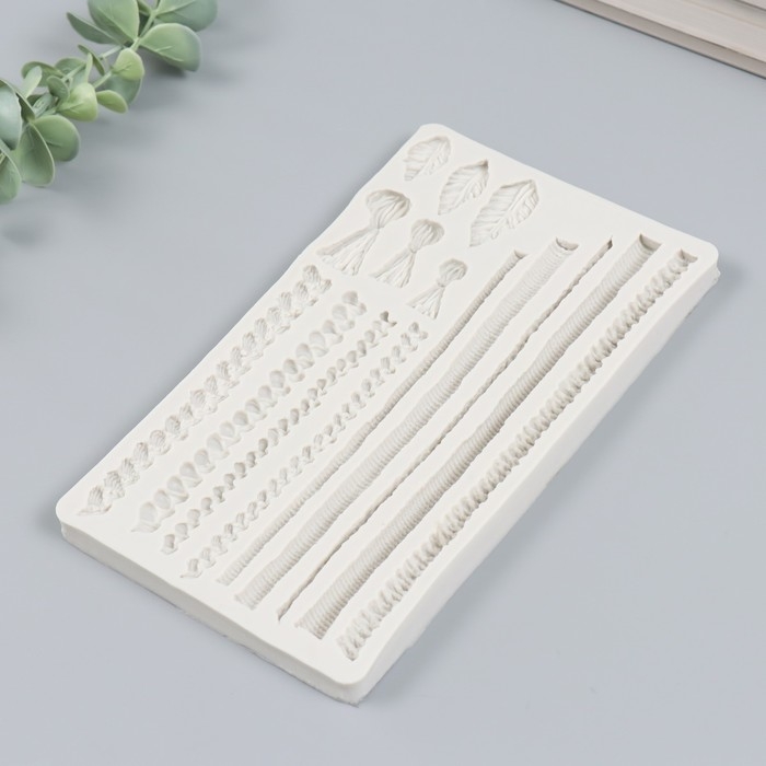 Молд силикон "Макраме" 19,6х11,1х1,2 см