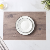 Салфетки сервировочные на стол Доляна &laquo;Дерево&raquo;, 4 шт, 45&times;30 см, цвет коричневый