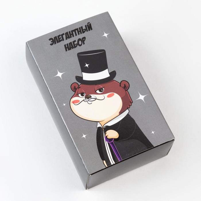 Набор мужских носков Набор мужских носков "Джентльмен " 2 пары, размер 41-44 (27-29 см)