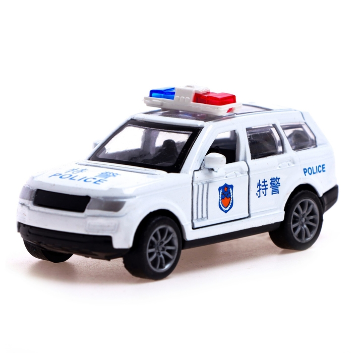 Машина металлическая &laquo;Полиция&raquo;, 1:48, инерция, открываются двери, МИКС