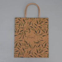 Пакет подарочный крафтовый, упаковка, «Подарок», ML 23 х 27 х 11.5 см Пакет подарочный крафтовый, упаковка, «Подарок», ML 23 х 27 х 11.5 см