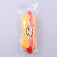 Игрушка для собак с пищалкой &laquo;&lrm;Хот-дог&raquo;&lrm; из текстиля, 18 х 7 см