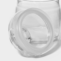 Банка для хранения сыпучих продуктов Paşabah&ccedil;e Cesni, 500 мл, стекло, прозрачная