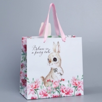Пакет подарочный, упаковка, «Кролик», 22 х 22 х 10 см Пакет подарочный, упаковка, «Кролик», 22 х 22 х 10 см