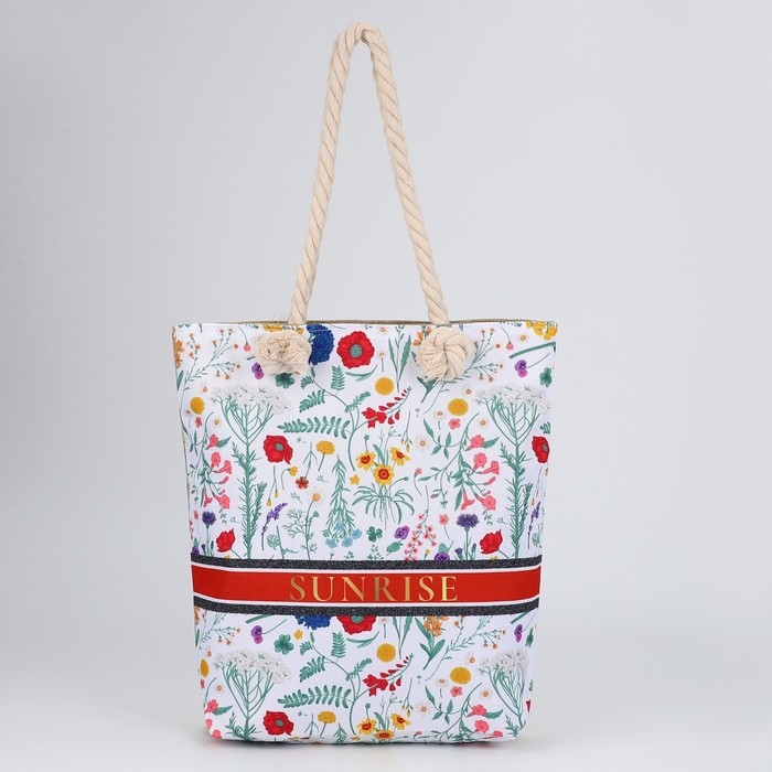 Сумка женская пляжная Сумка женская пляжная "Sunrise", 35х40 см