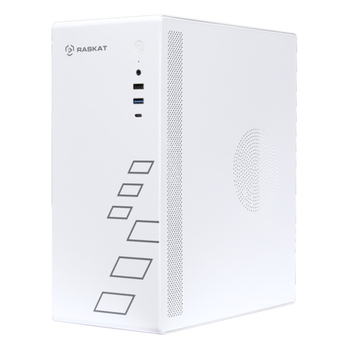 Компьютер Raskat Standart 200, G6400, 8 Гб, SSD 240 Гб, Intel UHD 610, noOS,  белый