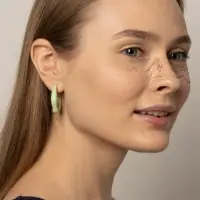 Переводная тату на тело цветная &laquo;Веснушки. Полигональные линии с точками&raquo;, 16&times;5 см