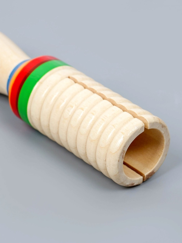 Музыкальный инструмент Гуиро Music Life трещотка, 13 х 3,5 см Музыкальный инструмент Гуиро Music Life трещотка, 13 х 3,5 см