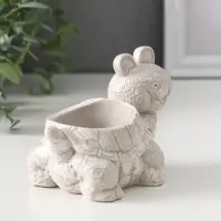 Фигура с подставкой для мелочей &laquo;Черепаха&raquo;, 7.5&times;10&times;6 см, под камень