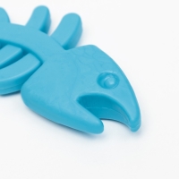 Игрушка жевательная "Планктон", TPR, 12,5 см, голубая Игрушка жевательная "Планктон", TPR, 12,5 см, голубая